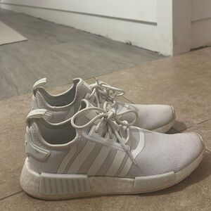 Adidas NMDs all white
